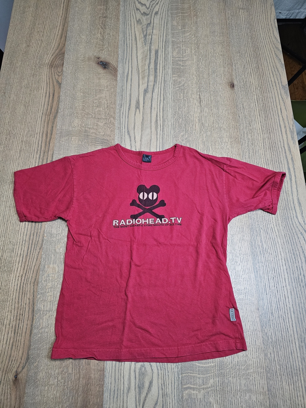Radiohead WASTE Authentic Graphic Band Tee UK sizing Vintages 2000s